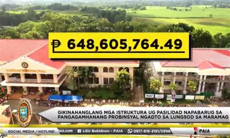 maramag scandal|Bukidnon guv denies ties in Maramag land dispute .